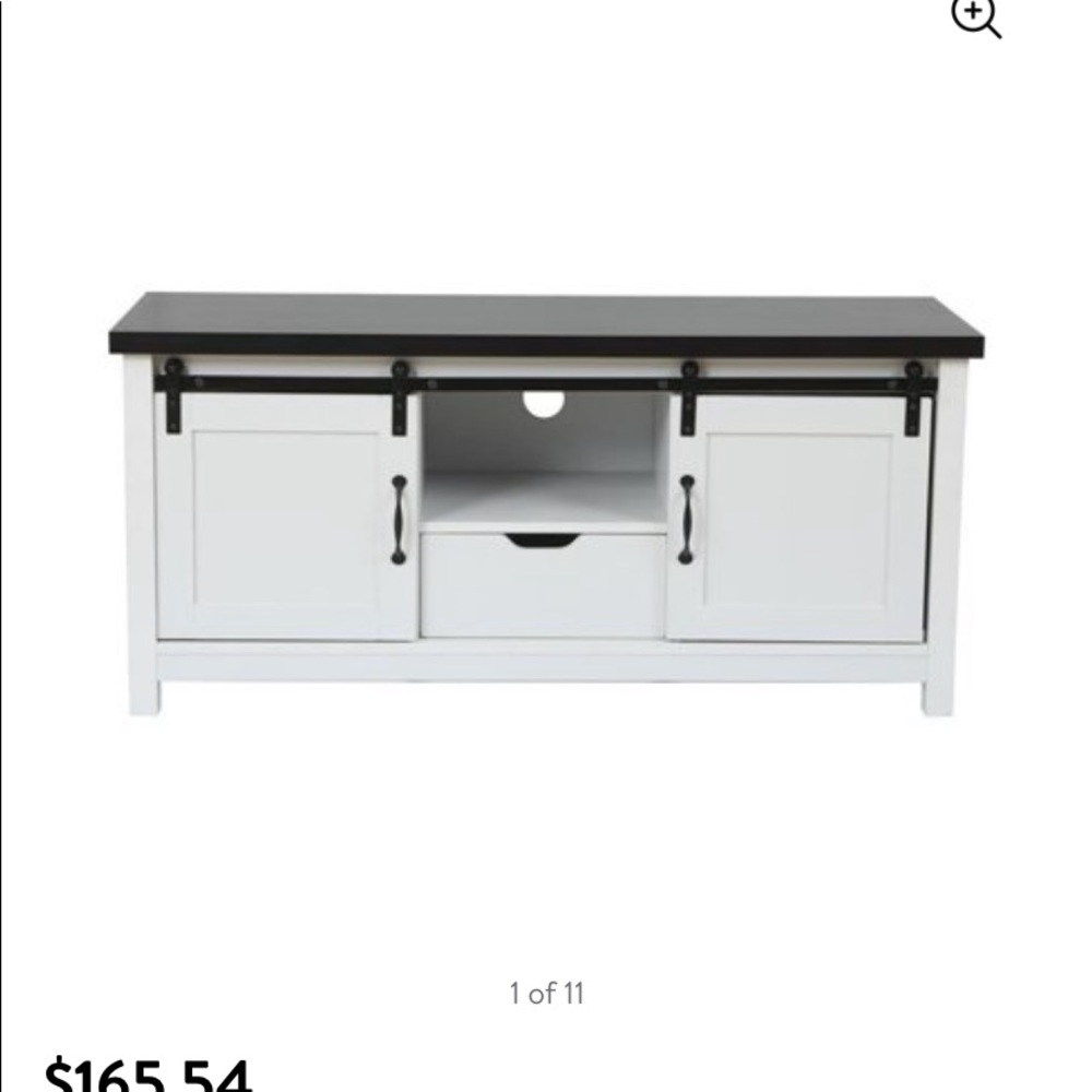 Sliding barn door stand.